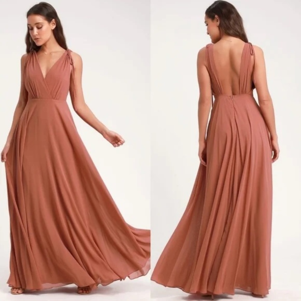 NWT Dance the Night Away Dress Dusty Rose